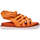 Scarpe Donna Sandali Elvio Zanon sandali in pelle arancione Arancio