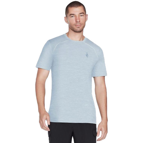 Abbigliamento Uomo T-shirt maniche corte Skechers On the Road Tee Blu