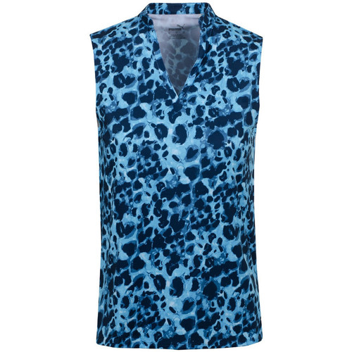 Abbigliamento Donna Polo maniche corte Puma 599257-03 Blu