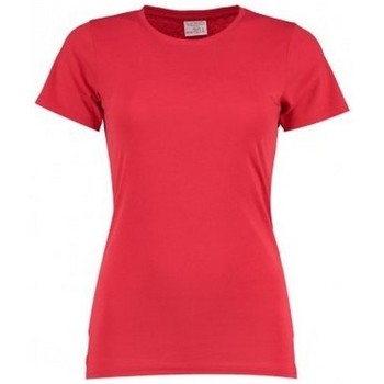 Abbigliamento Donna T-shirt maniche corte Kustom Kit Superwash Rosso