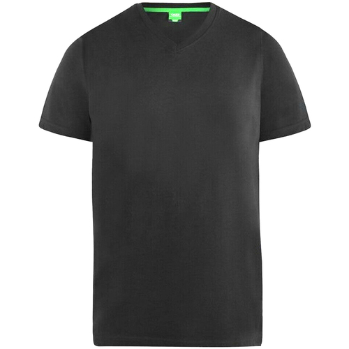 Abbigliamento Uomo T-shirts a maniche lunghe Duke Signature 1 D555 Nero