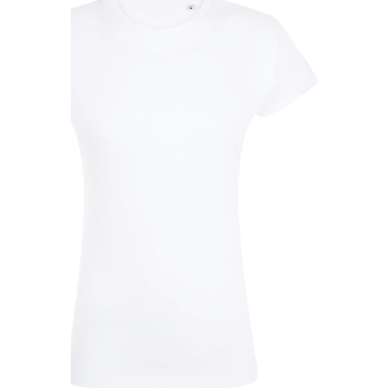 Abbigliamento Donna T-shirts a maniche lunghe Sols Magma Bianco