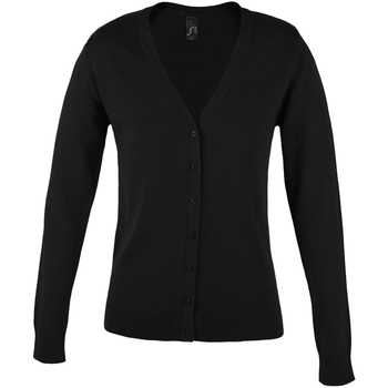 Abbigliamento Donna Gilet / Cardigan Sols 90012 Nero