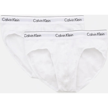 Biancheria Intima Uomo Slip Calvin Klein Jeans 000NB1084A Bianco
