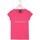 Abbigliamento Unisex bambino T-shirt maniche corte Emporio Armani EA7 T-Shirt Bambina Train Logo Series Rosa