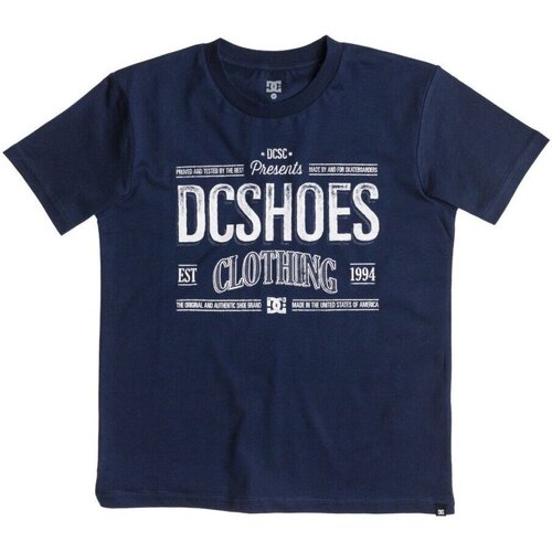 Abbigliamento Unisex bambino T-shirt maniche corte DC Shoes T-Shirt Collider Bambino Blu