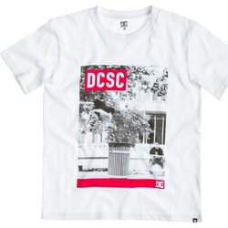 Abbigliamento Unisex bambino T-shirt maniche corte DC Shoes T-Shirt Life Bambino Bianco