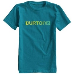 Abbigliamento Unisex bambino T-shirt maniche corte Burton T-Shirt Logo Horizontal Bambino Blu