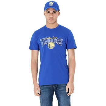 Abbigliamento Uomo T-shirt maniche corte New-Era T-shirt Uomo Golden State Warriors Blu