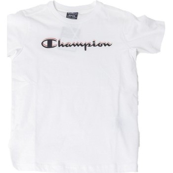 Abbigliamento Unisex bambino T-shirt maniche corte Champion T-shirt Bambino American Classic Bianco