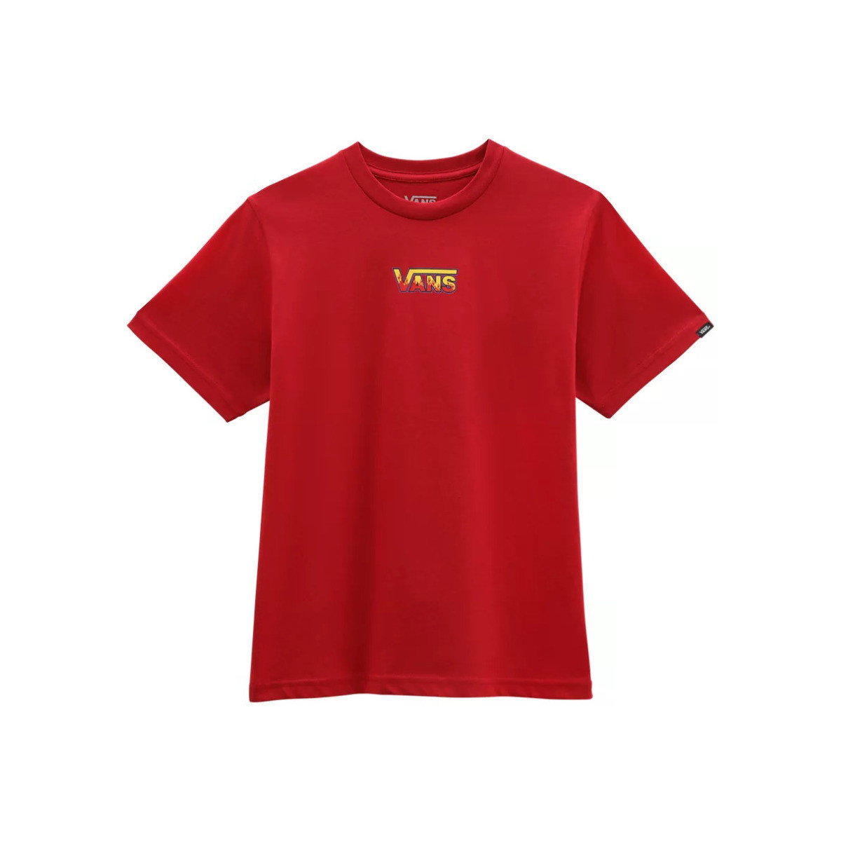 Abbigliamento Bambino T-shirt & Polo Vans VN0A7TJJ14A1 TAILSLIDE-CHILI PEPPER Rosso