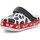 Scarpe Unisex bambino Sandali Crocs FL 101 Dalmatians Kids Clog T 207485-100 Multicolore