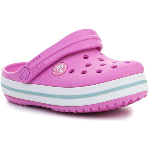 Scarpe Bambina Sandali Crocs Crocband Kids Clog T 207005-6SW Rosa