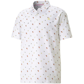 Abbigliamento Uomo T-shirt & Polo Puma 599962-01 Bianco