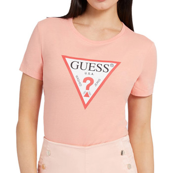 Abbigliamento Donna T-shirt maniche corte Guess W1YI1B-I3Z11 Rosa