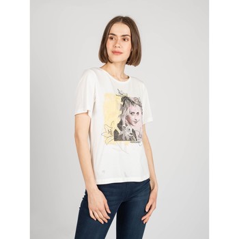 Abbigliamento Donna T-shirt maniche corte Patrizia Pepe 8M1161/A8R8 Bianco