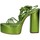 Scarpe Donna Sandali Tsakiris Mallas VELINA710 Sandalo Donna verde lime Verde