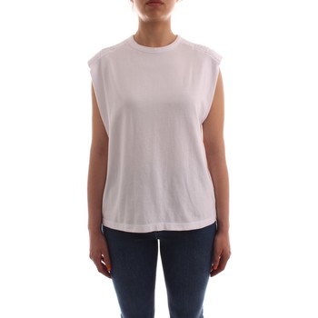 Abbigliamento Donna Top / T-shirt senza maniche Roy Rogers P22RND752C7480111 Bianco