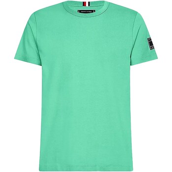Abbigliamento Uomo T-shirt maniche corte Tommy Hilfiger MW0MW22125 Verde