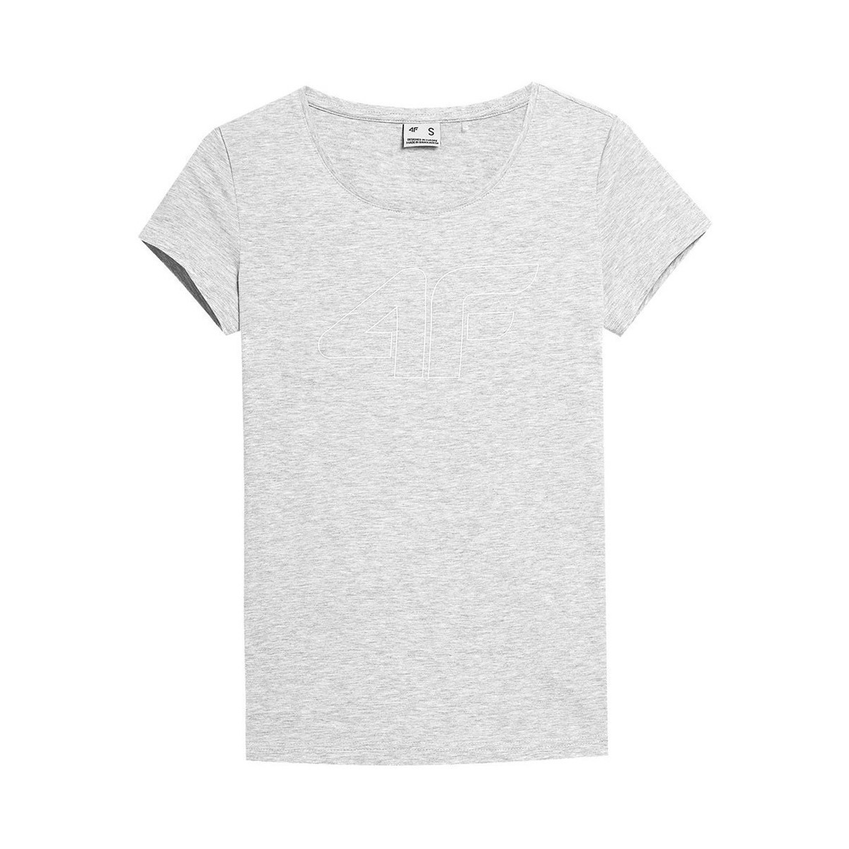 Abbigliamento Donna T-shirt maniche corte 4F TSD353 Grigio