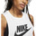 Abbigliamento Donna T-shirt maniche corte Nike Muscle Bianco