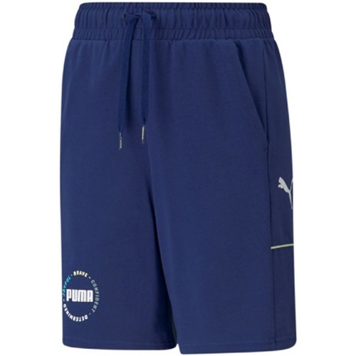 Abbigliamento Unisex bambino Shorts / Bermuda Puma 585896-12 Blu