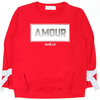 Abbigliamento Unisex bambino Felpe GaËlle Paris - Felpa rosso 2741F0341 Rosso