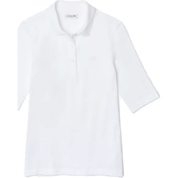 Abbigliamento Donna T-shirt & Polo Lacoste PF0503-001 Bianco