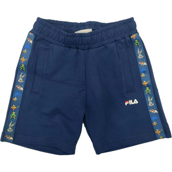 Abbigliamento Unisex bambino Shorts / Bermuda Fila - Bermuda  blu FAK0045-5001 Blu
