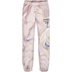 Abbigliamento Unisex bambino Pantaloni Calvin Klein Jeans IG0IG01264-0JV Rosa