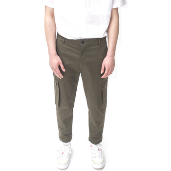 Abbigliamento Uomo Pantalone Cargo C93 - Pantalone verde -2091C293 Verde