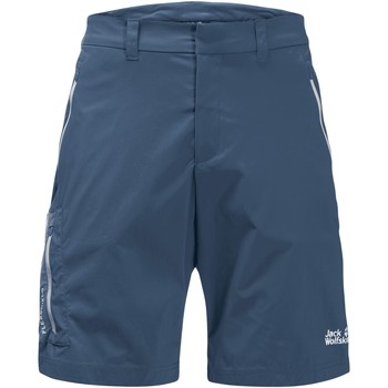 Abbigliamento Uomo Shorts / Bermuda Jack Wolfskin Short  Overland Blu
