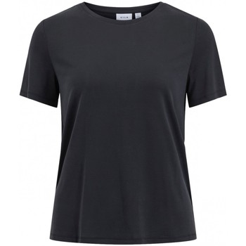 Abbigliamento Donna Felpe Vila Modala O Neck T-Shirt - Black Nero