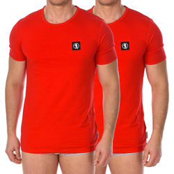 Abbigliamento Uomo T-shirt maniche corte Bikkembergs BKK1UTS07BI-RED Rosso