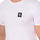 Abbigliamento Uomo T-shirt maniche corte Bikkembergs BKK1UTS07BI-WHITE Bianco