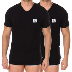 Abbigliamento Uomo T-shirt maniche corte Bikkembergs BKK1UTS08BI-BLACK Nero