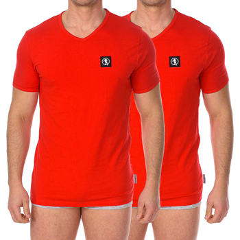 Abbigliamento Uomo T-shirt maniche corte Bikkembergs BKK1UTS08BI-RED Rosso