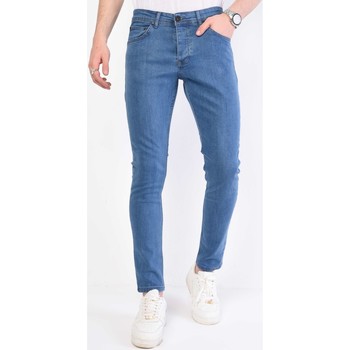 Abbigliamento Uomo Jeans slim True Rise 134406401 Blu