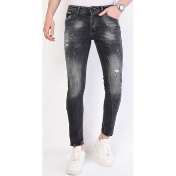 Abbigliamento Uomo Jeans slim Local Fanatic 134406851 Grigio