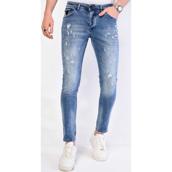 Abbigliamento Uomo Jeans slim Local Fanatic 134409935 Blu