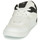 Scarpe Bambino Sneakers basse Geox J XLED B. B - MESH+GEOBUCK Bianco / Nero