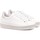 Scarpe Bambina Sneakers Ciao Sneakers Bambina Pelle Bianco-Argento 3732 Bianco
