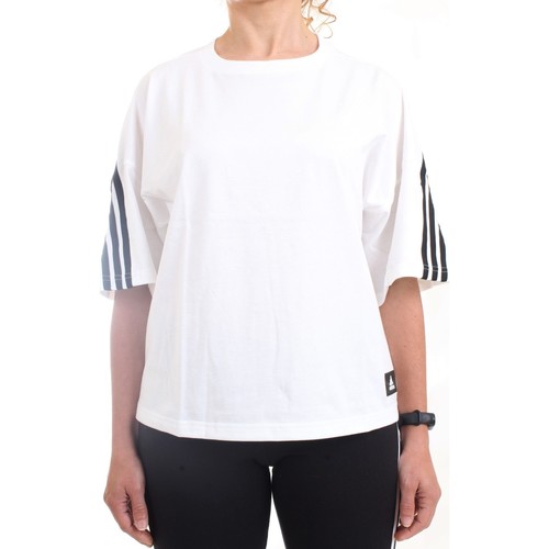 Abbigliamento Donna T-shirt maniche corte adidas Originals HE03 Bianco