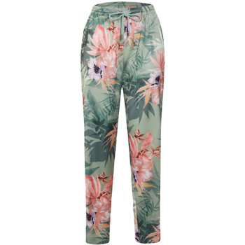 Abbigliamento Donna Pantaloni Guess Flowers Verde