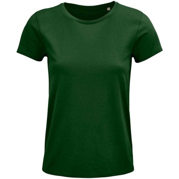 Abbigliamento Donna T-shirts a maniche lunghe Sols 3581 Verde