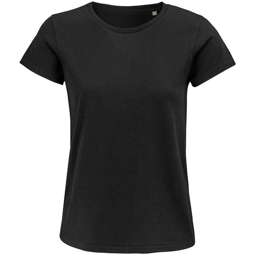 Abbigliamento Donna T-shirts a maniche lunghe Sols 3581 Nero