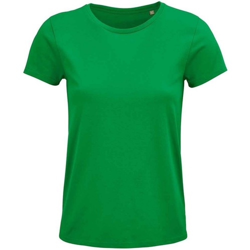 Abbigliamento Donna T-shirts a maniche lunghe Sols 3581 Verde