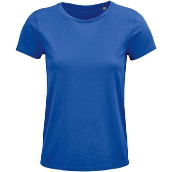 Abbigliamento Donna T-shirts a maniche lunghe Sols Crusader Blu