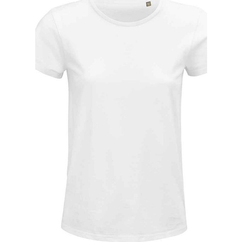 Abbigliamento Donna T-shirts a maniche lunghe Sols 3581 Bianco