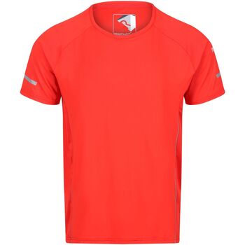 Abbigliamento Uomo T-shirts a maniche lunghe Regatta Highton Pro Rosso